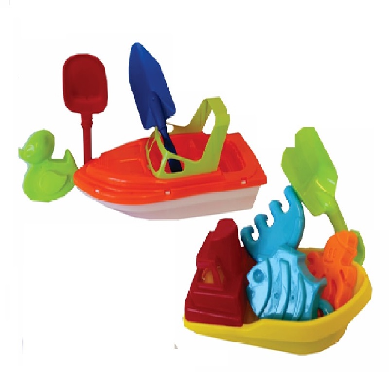 Beach Boat set with Beach Accessories Assorted
