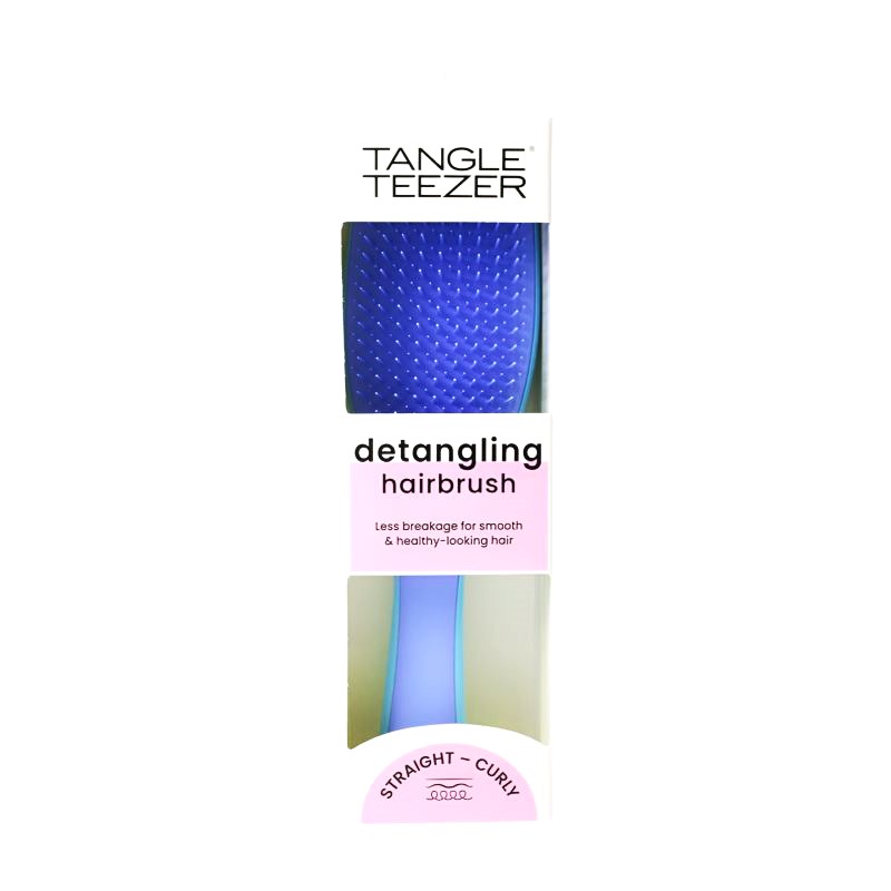 Brush Hair Tangle Teezer Ultimate Detangler Denim Blue