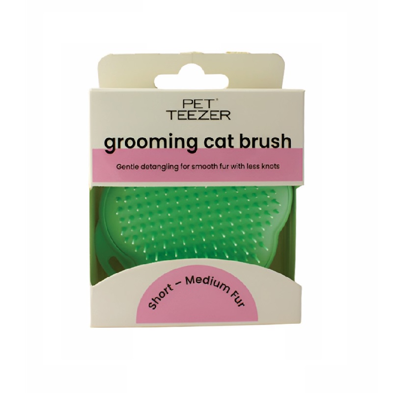 Pet Brush Groomimg Cat Green