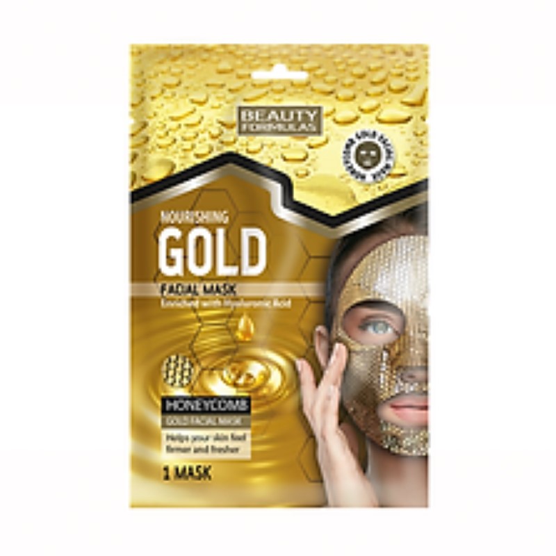 B/F Facial Mask Gold Honeycomb Nourishing