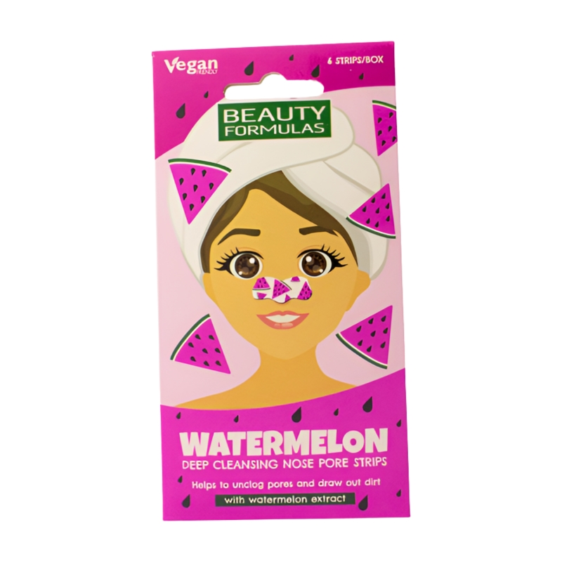 B/F Nose Pore Strips Watermelon 6's