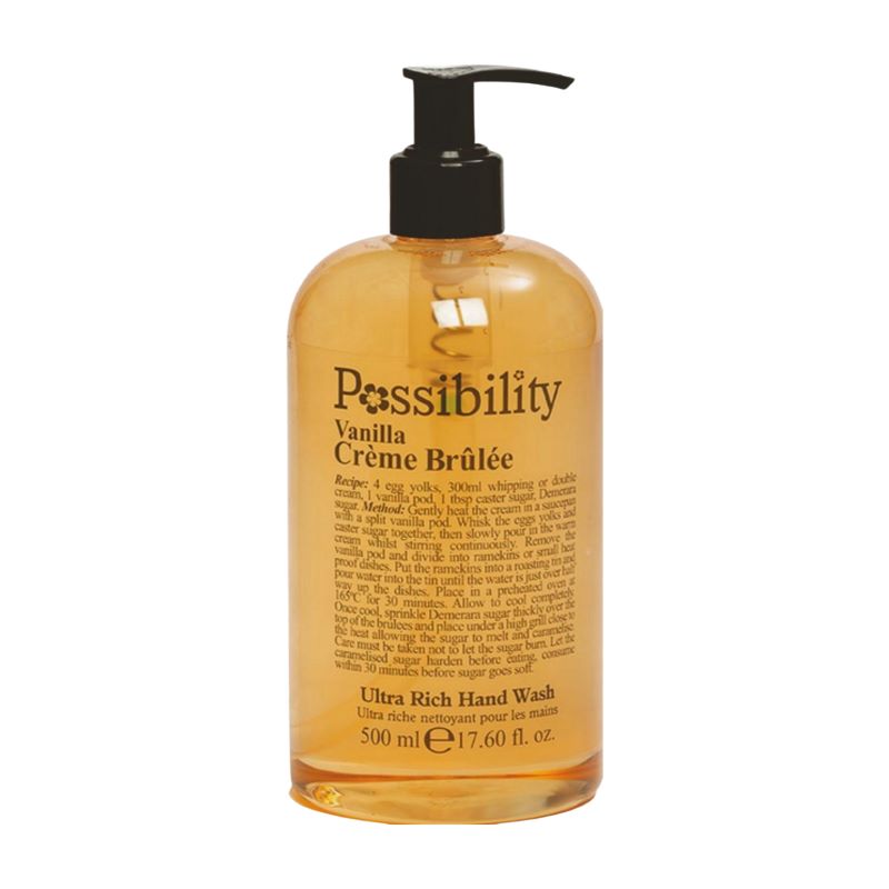 Pos Hand Wash Vanilla Cr?me Brulee 500ml