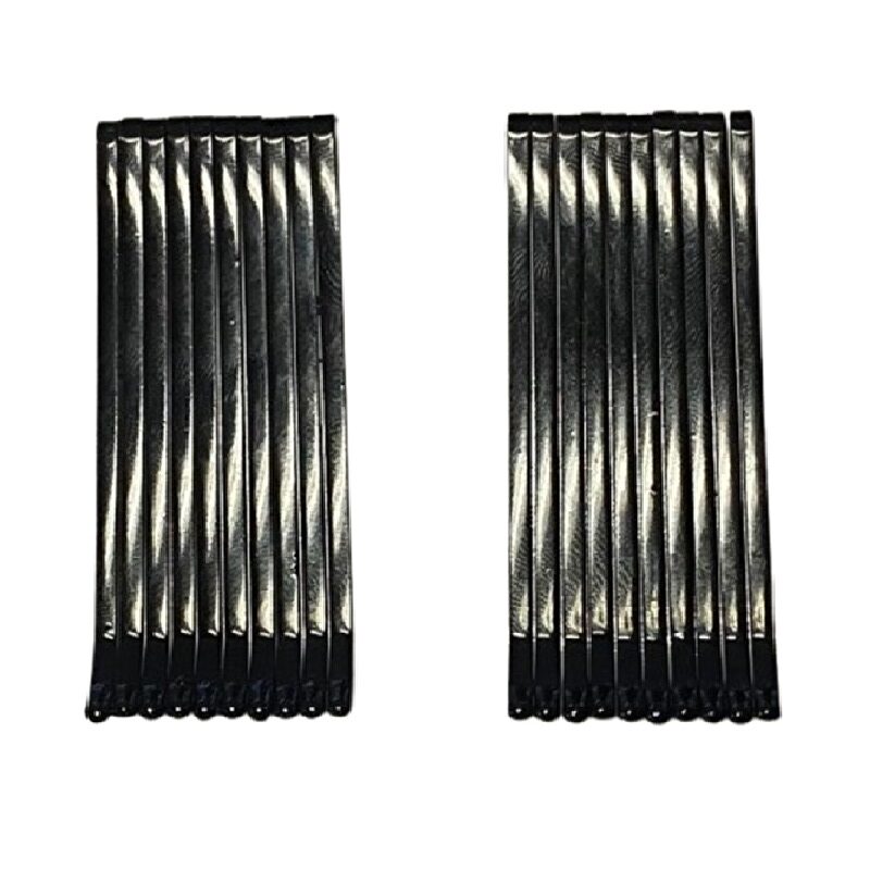 Hair Grips and Pins - Roller Grips Black 70mm 20pk