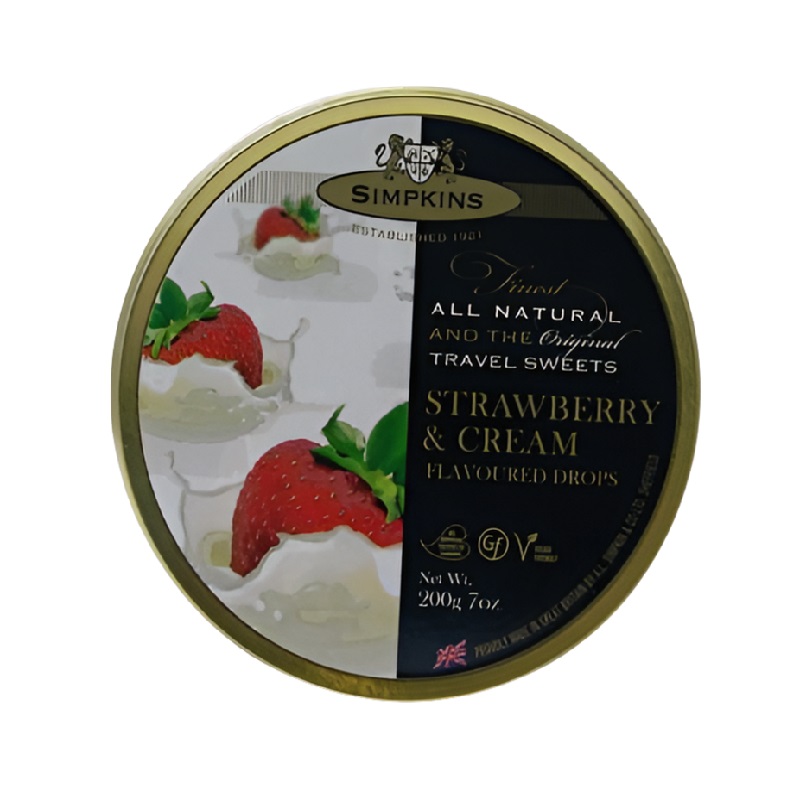 Simpkins Strawberry & Cream Sweets 200g