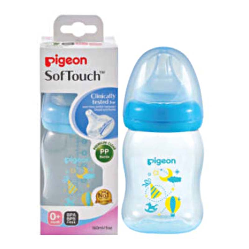 Pigeon Feeding Bottle Perist Plus 160ML (SS Hole)