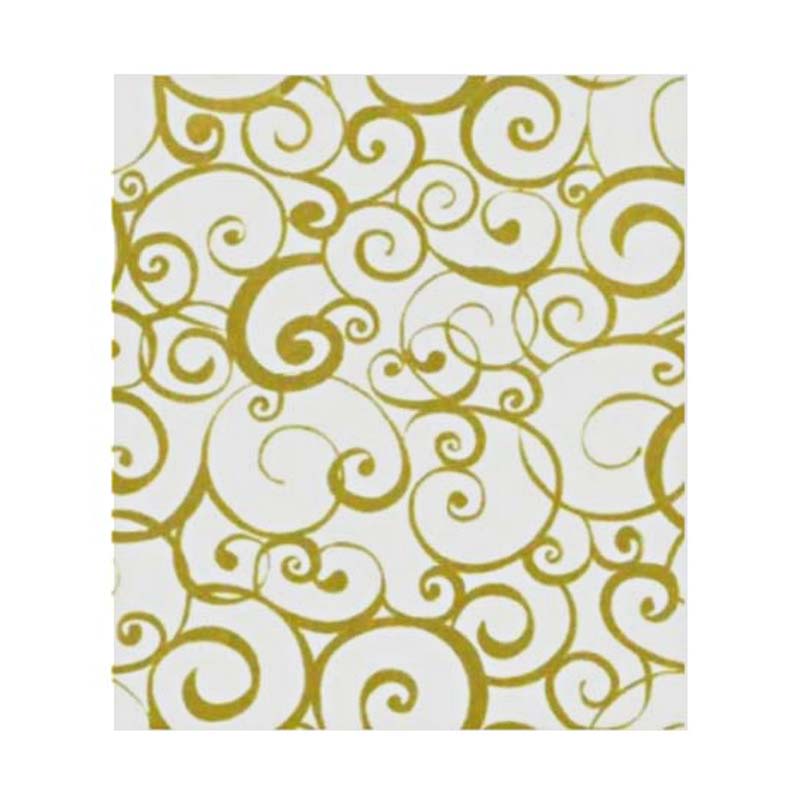 C/ Roll Small Swirl White Gold 50m