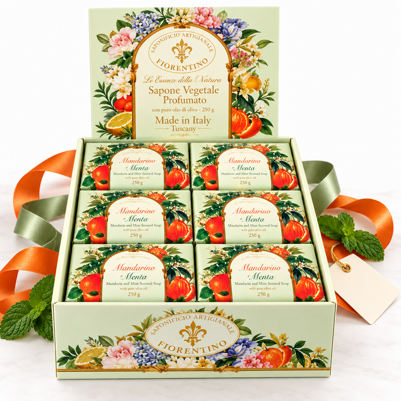 Saponificio Soap Mandarino & Mint 6x250g