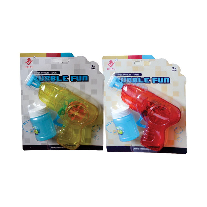 Toy Sparking Bubble Gun Carded