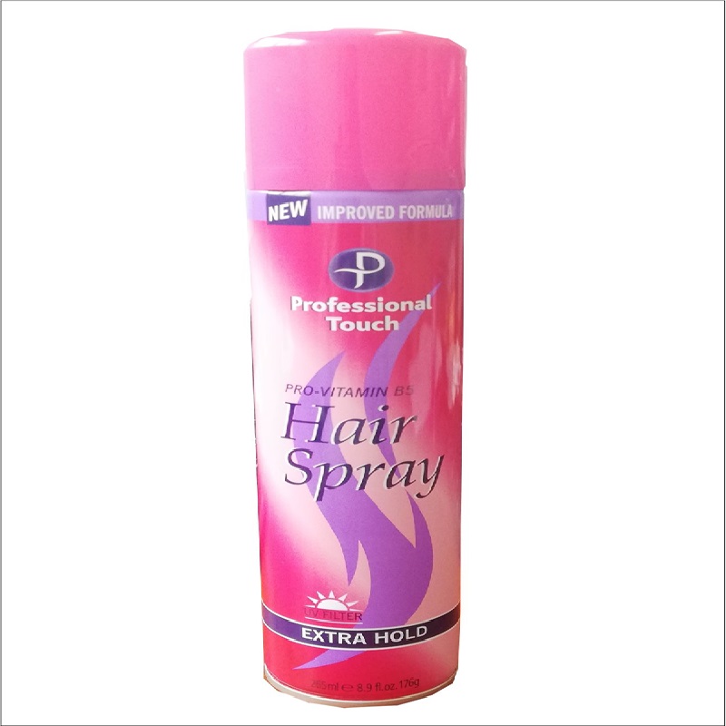 Professional Touch Extra Hold Hair Spray Pink Can