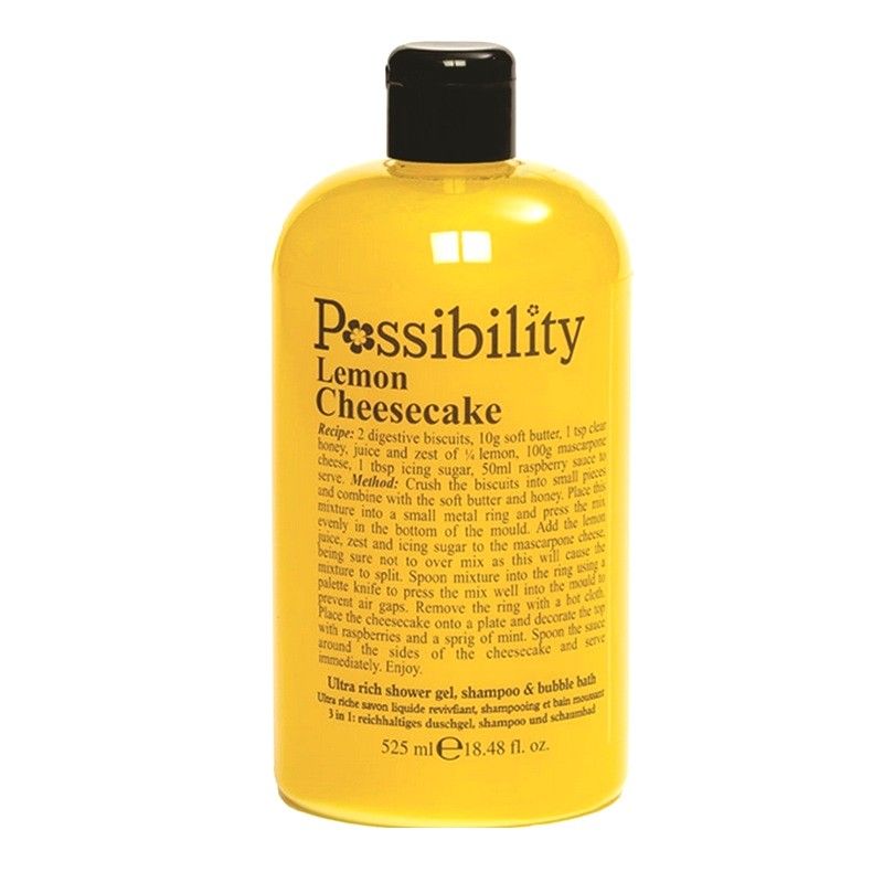 Pos 3 in 1 Shower Gel Shampoo Leamon Cheesecake 525ml