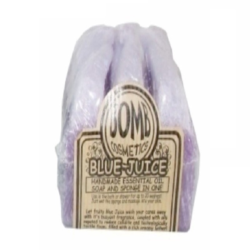 Bomb Blue Juice 2 in 1 Soap & Sponge 140gr