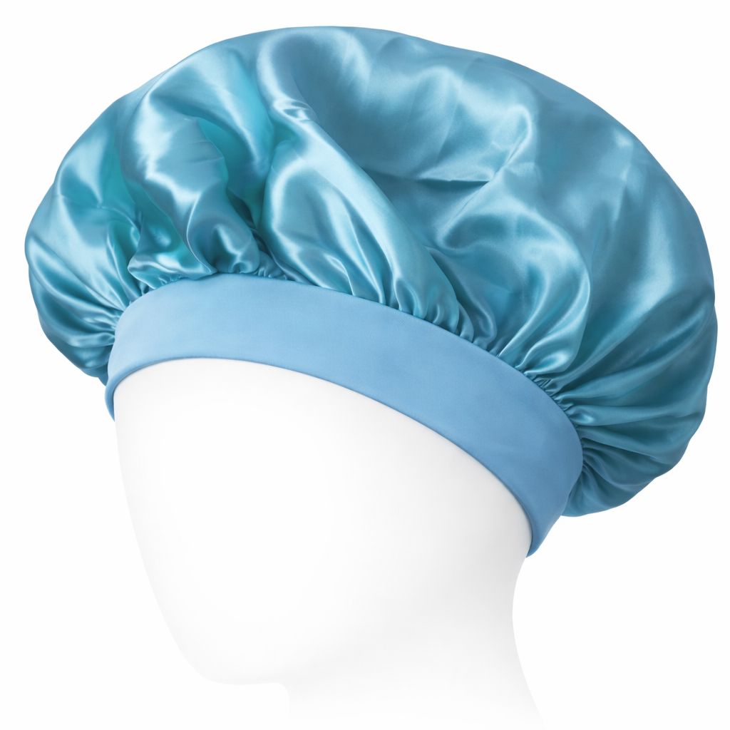 Satin Bonnet Teal