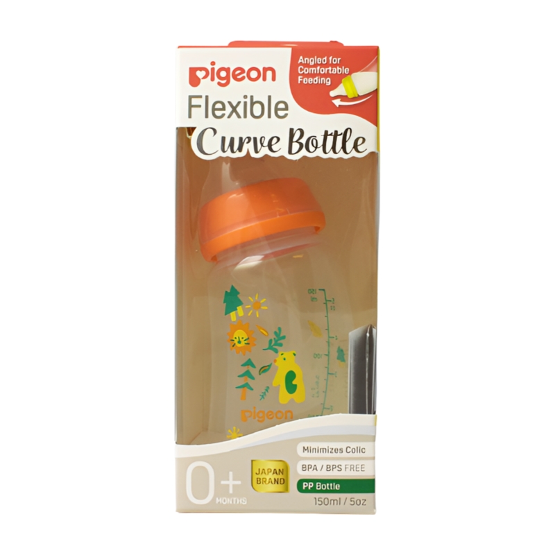 Pigeon Drinking Bottle Flex - Forest Curve 150ml