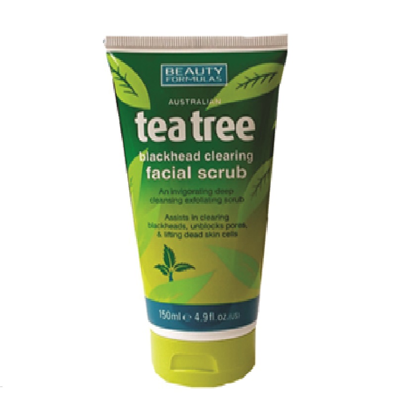 B/F Tea Tree Facial Scrub Blackhead Clearing 150ml