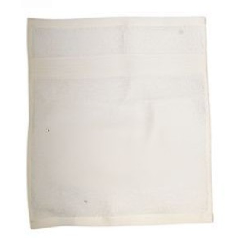 Face Cloth with Band White 30x30cm
