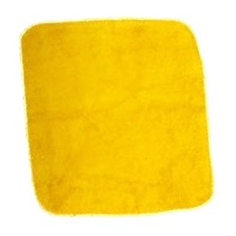Face Cloth Plain Yellow 30x30cm