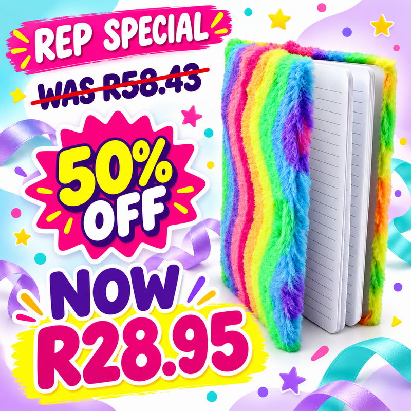 Kids Plush Multi Colour Note Book