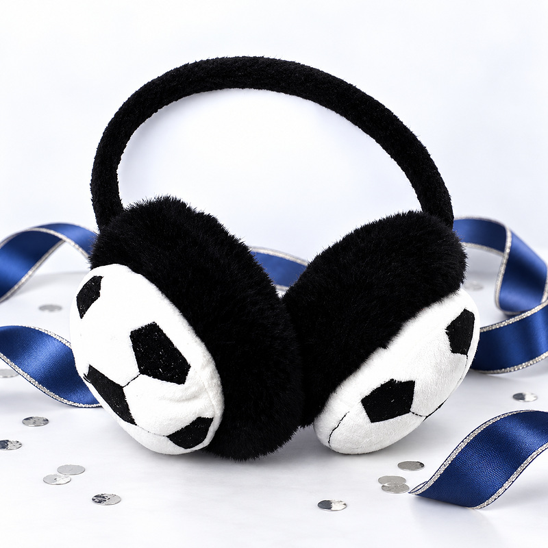 Kids Ear Muffs Boys Soccer