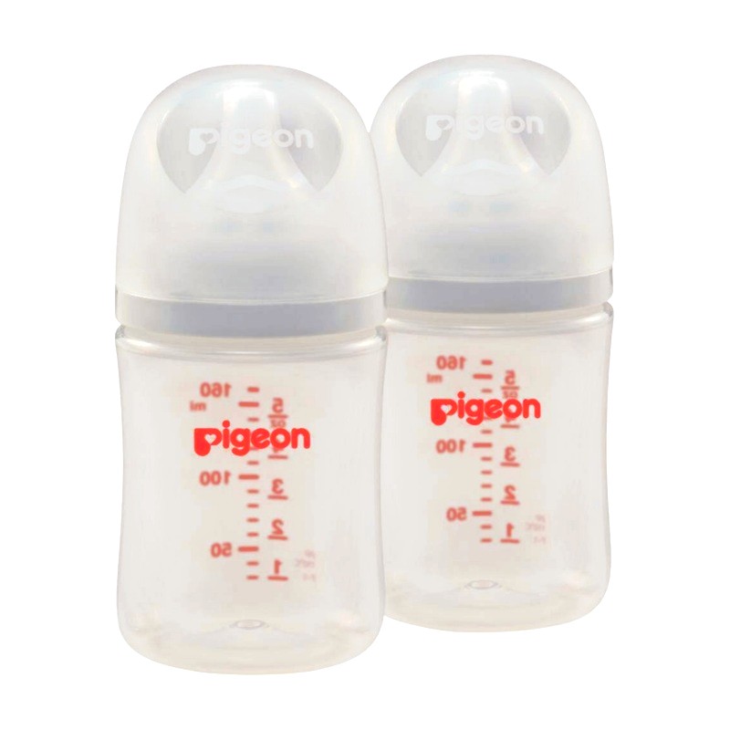 Pigeon Feeding Bottle Twinpack Softouch 160ml