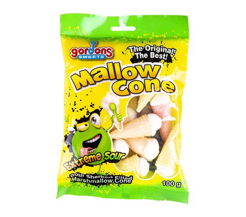 Gordons Mallows Ice Cream Sour 100g