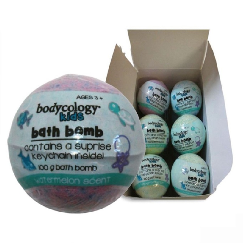 Bath Bomb with a surprise keychain in side 12pc