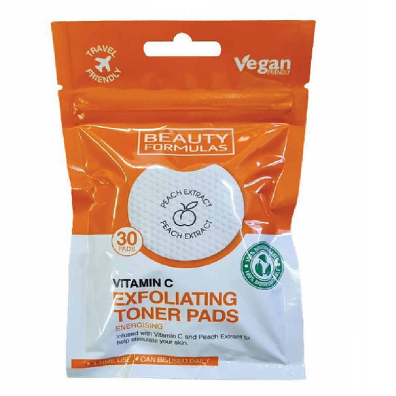 B/F Exfoliating Toner Pads Vitamin C 30 pk