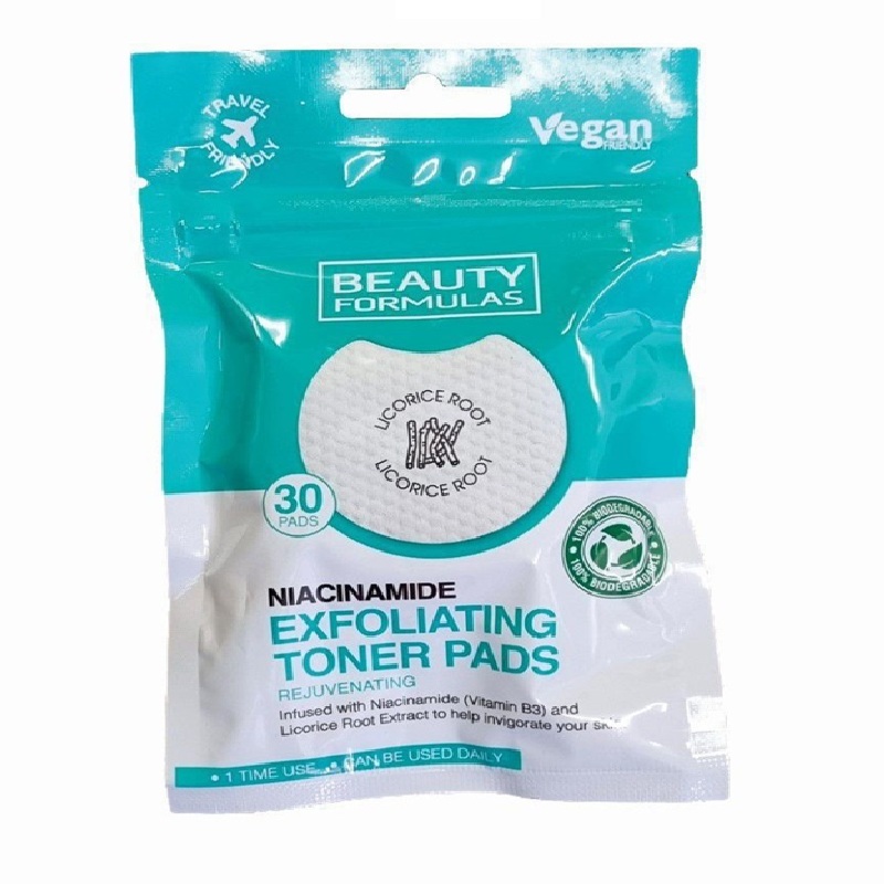 B/F Exfoliating Toner Pads Niacinamide 30pk
