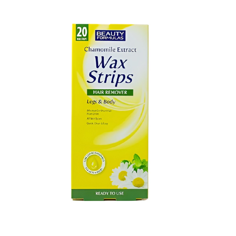 B/F Hair Removal Strips with Chamomile  20's