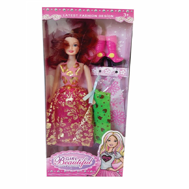 Toy Girl Beautiful Doll/Dress/Boots