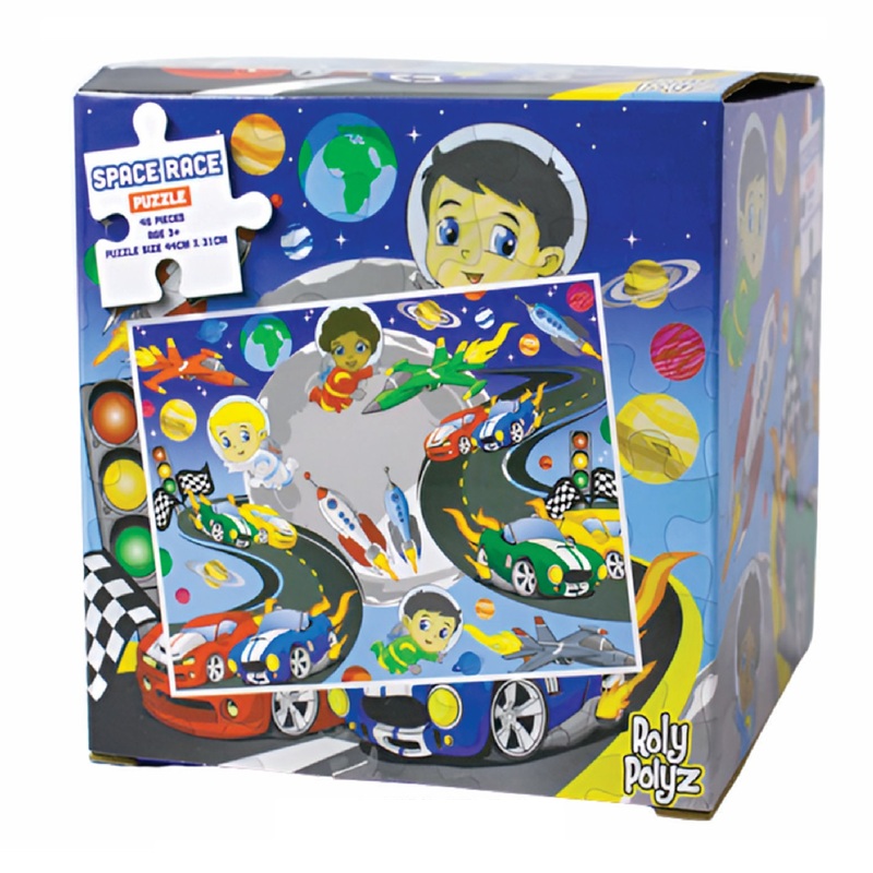 Roly Poly Puzzle Space 45pcs