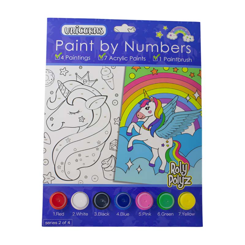 Paint By Numbers Unicorn