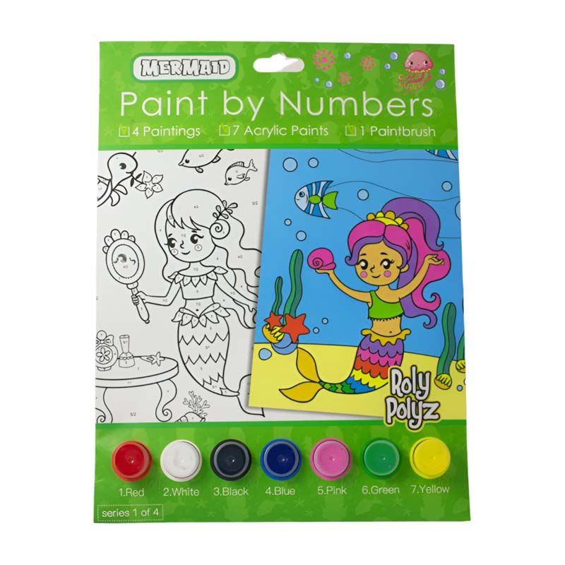 Paint By Numbers Mermaid