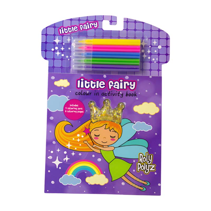 Colour In Activity Book Fairy