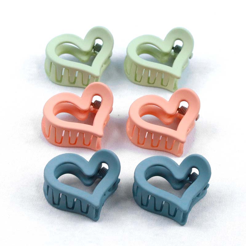 Clamps Kids Heart 6pk