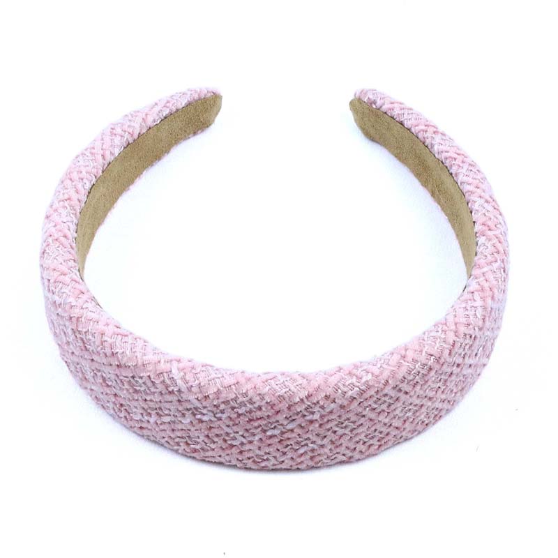 Aliceband Tweed Pink