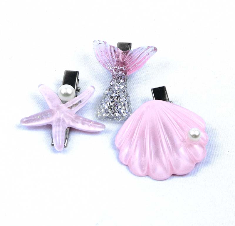 Clips Sea Theme 3pk -5.5cm