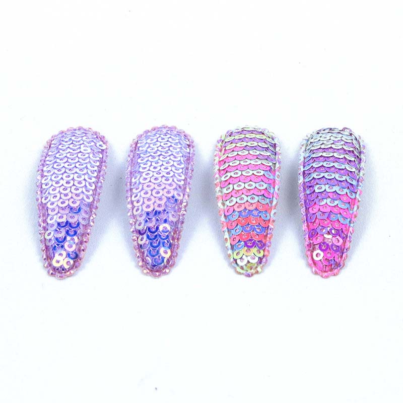 Sleepies Sequin Covered 5.5cm 4pk