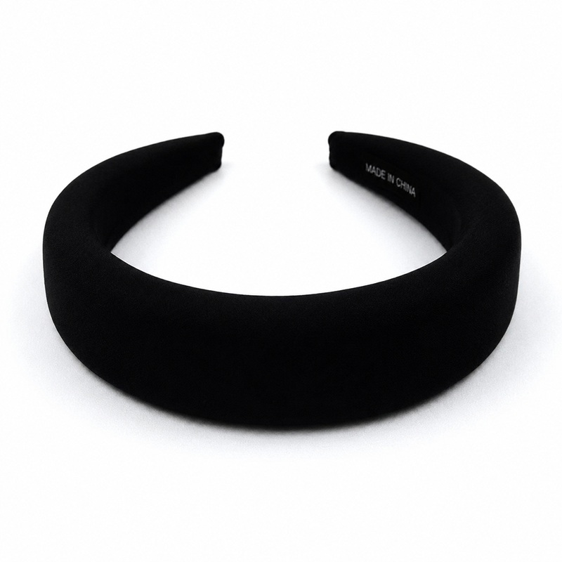Aliceband Padded Black