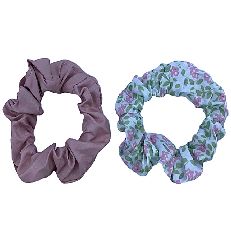 Fashion Scrunchie 2pk