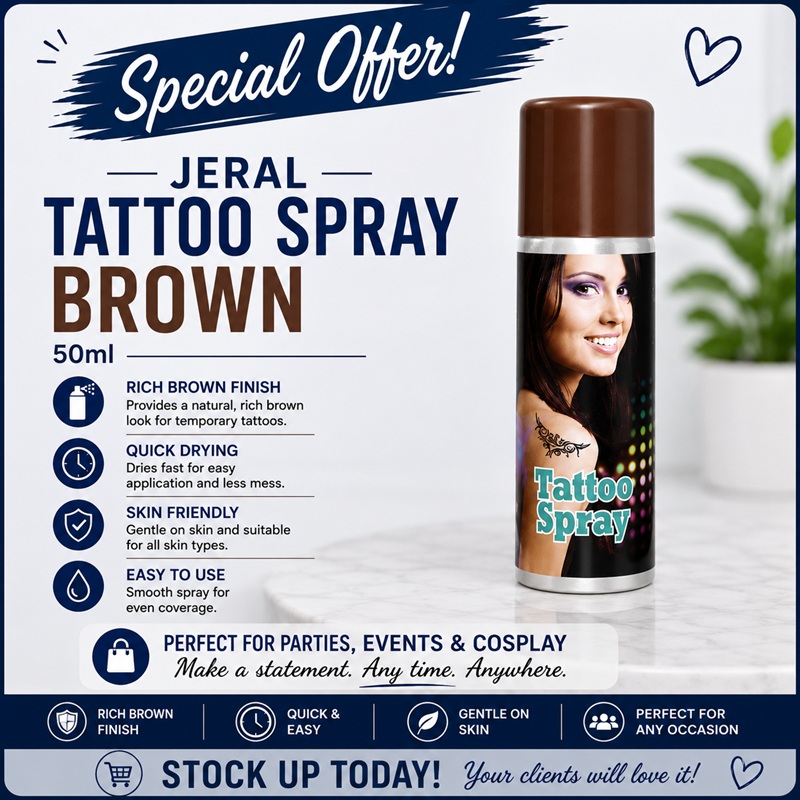 Tattoo Spray Brown 50ml
