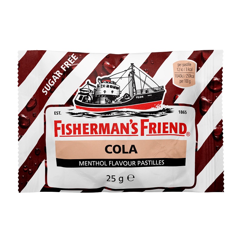 Fishermans Friend Cola Stripe 25g 1x24
