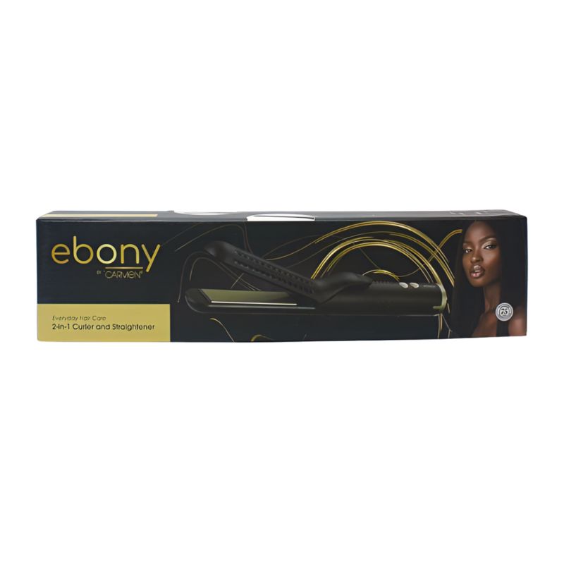 Carmen Ebony Hair Straightener Rechargeable