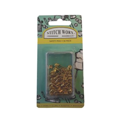 Safety Pins 50pc(Gold) (HS033010720)
