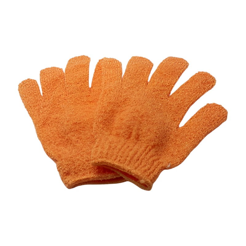 Glove Exfoliating Peach 1PR