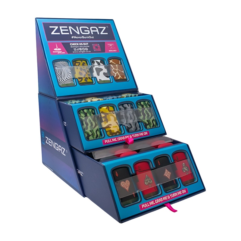 Zengas Lighters Mega Jet ZL3 (Cube) 48 per Deal