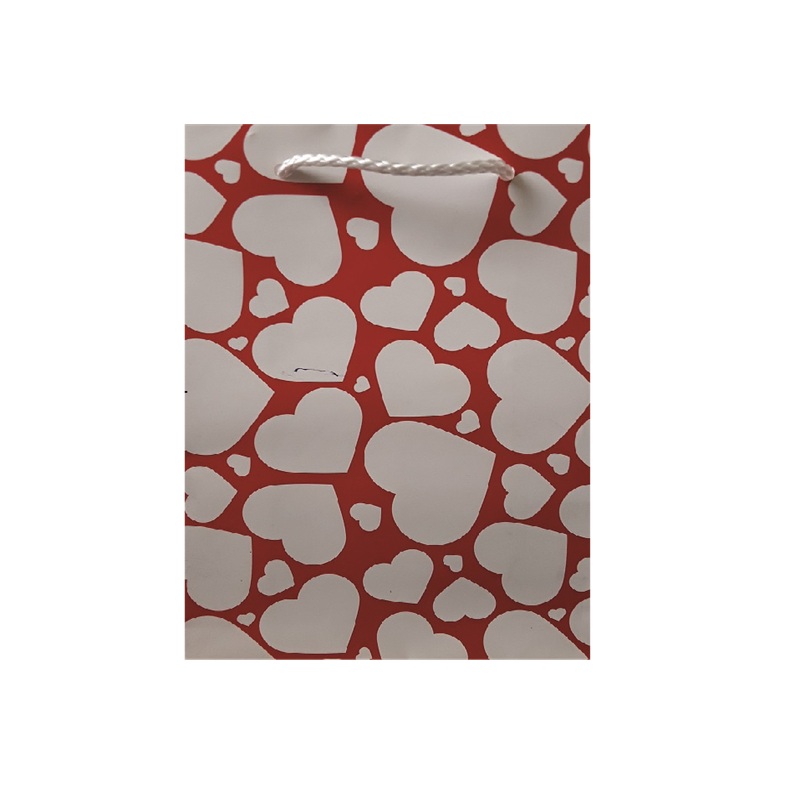 Gift Bag Small Hearts Assorted