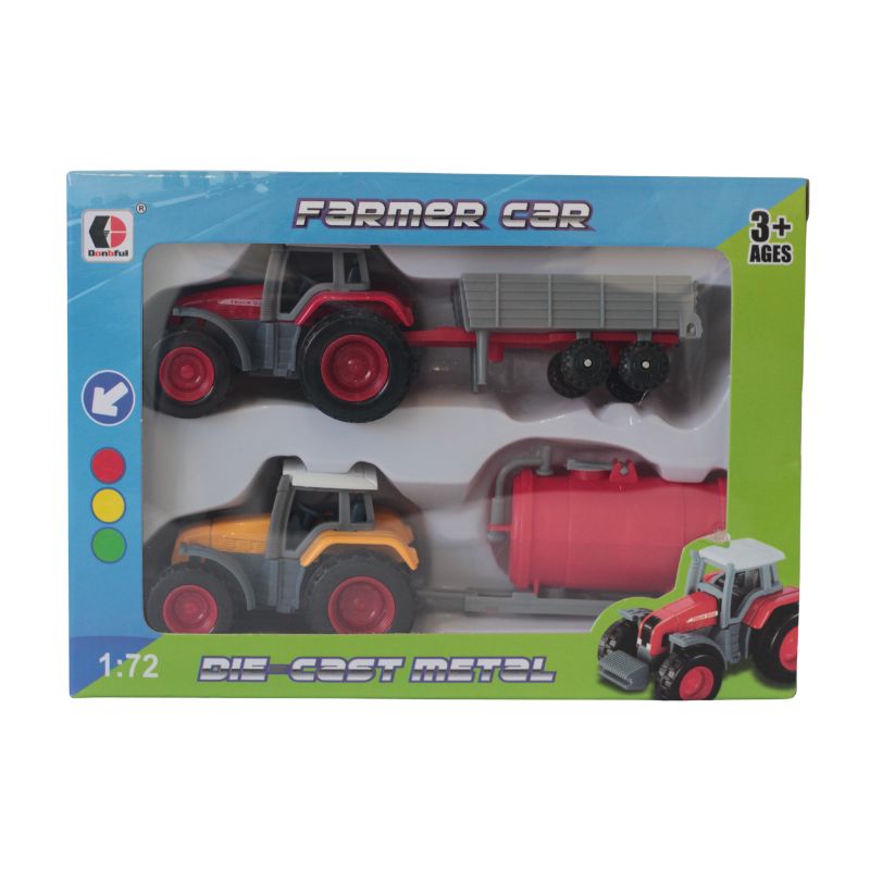 Toy Die Cast Farmer Set