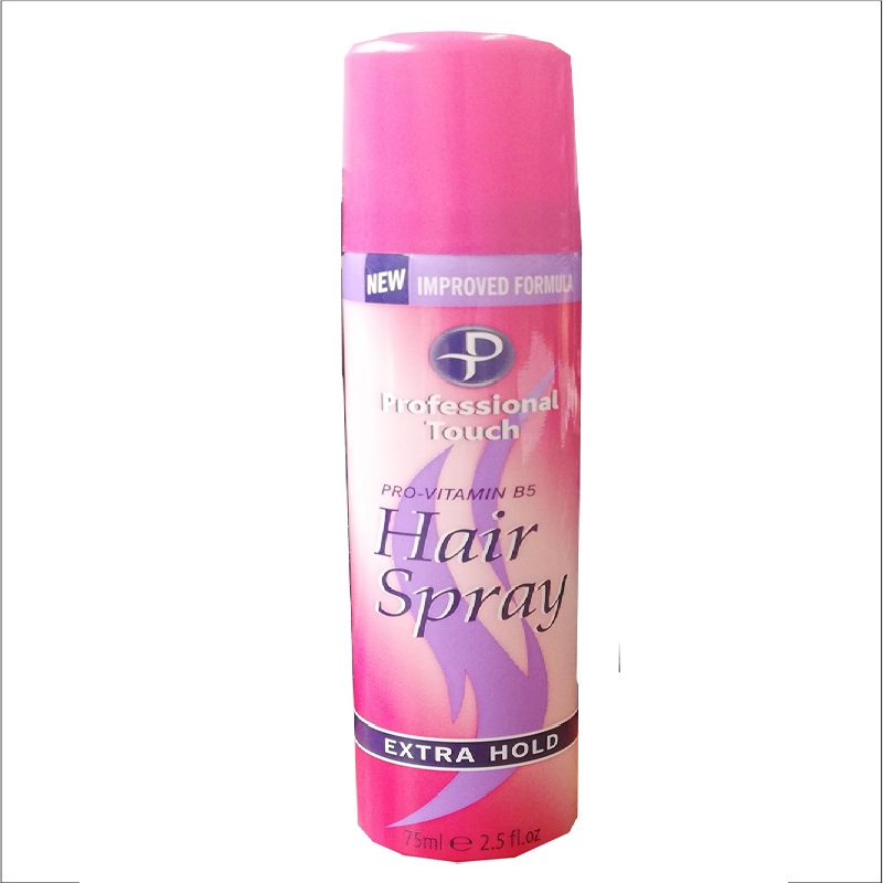 Pro.Touch Extra Hold Hair Spray Pink 75ml