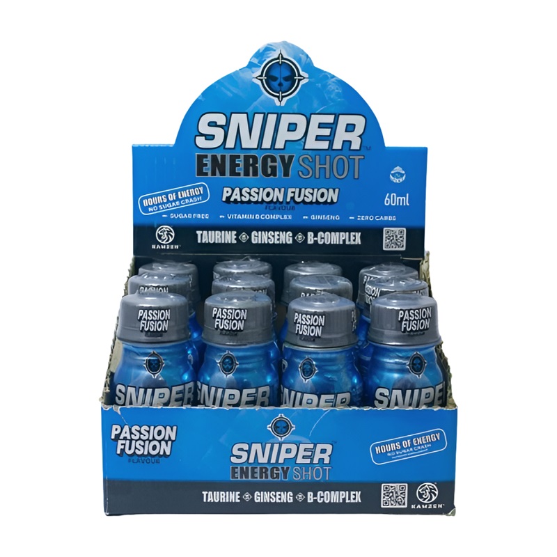 Sniper EnergyShot Passion Fruit