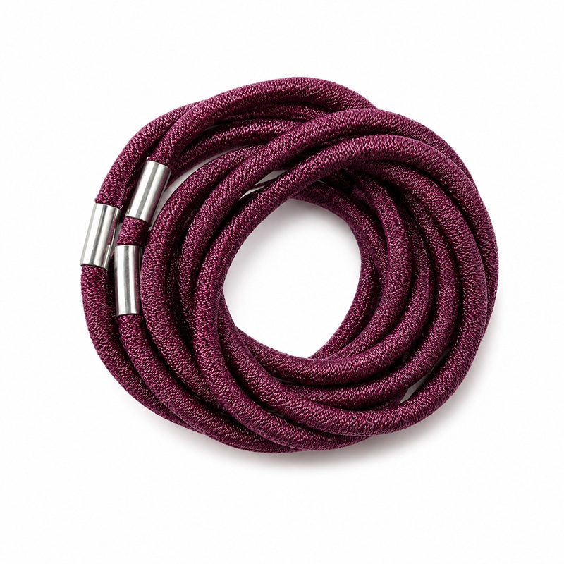 Elastics Regular Maroon 8pk
